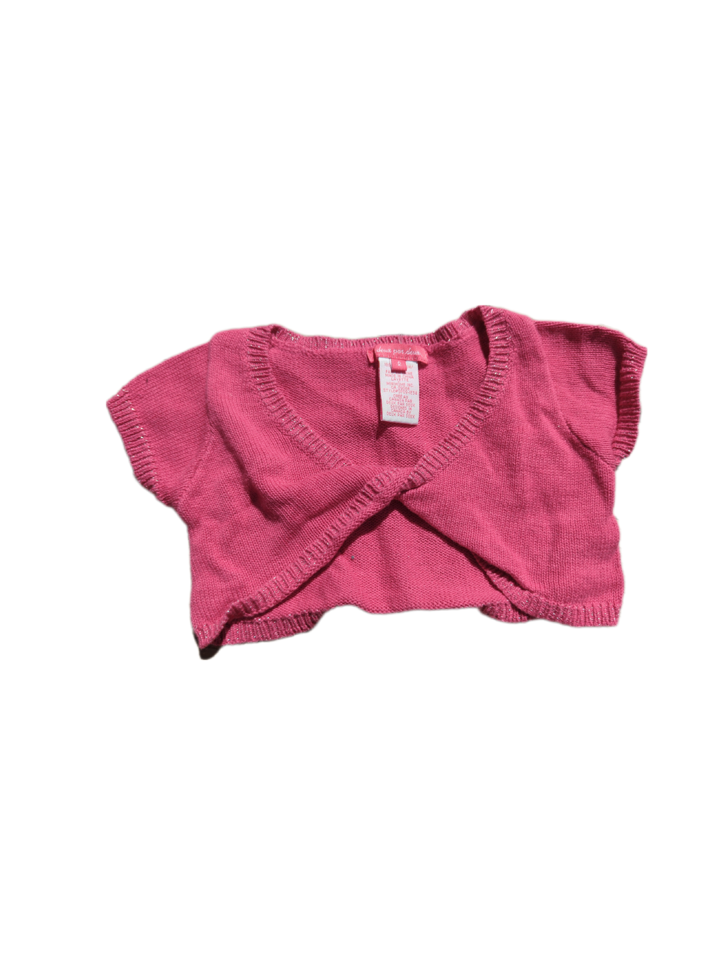 Boléro 2ans Deux par deux