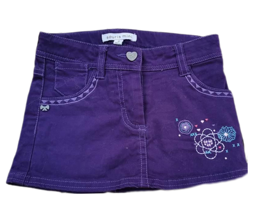 Jupe Jardin des glaces 2ans Souris mini