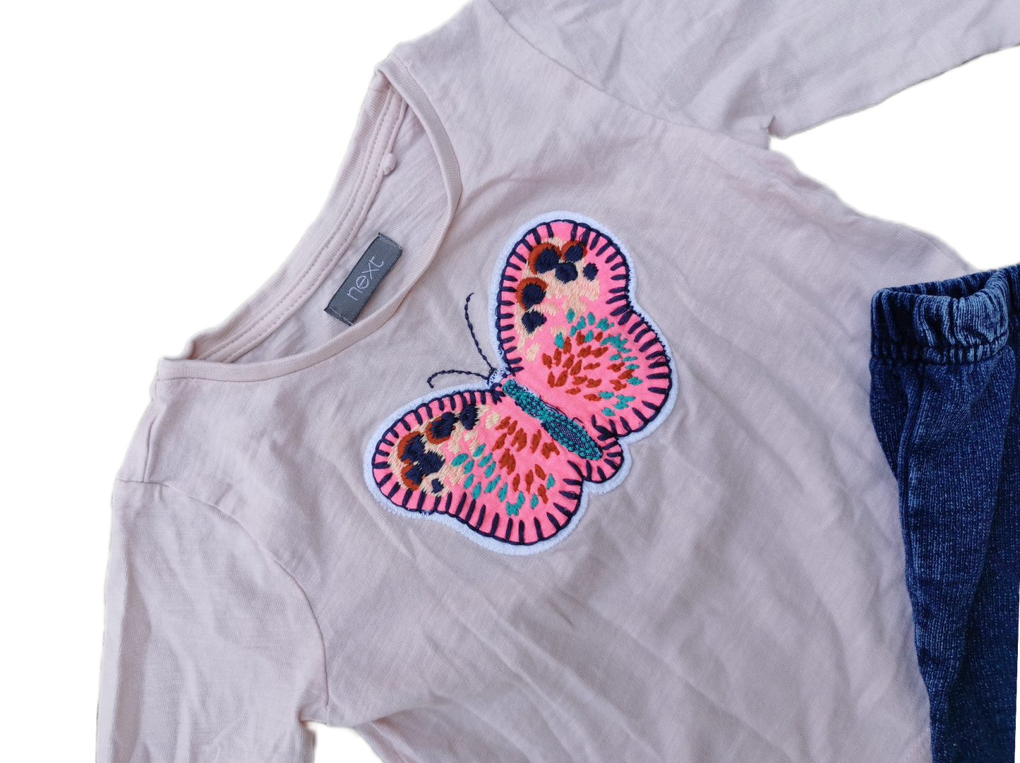 Ensemble 6-9mois chandail Next et jegging BlueBanana