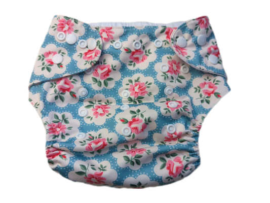 Couche lavable à poche Taille unique (C:VB)