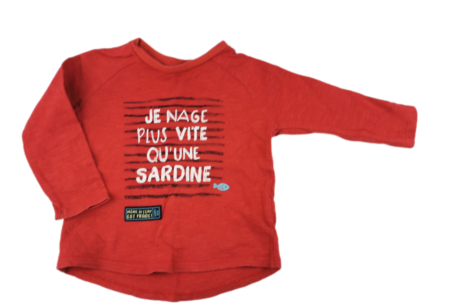 Chandal Heureux comme une sardine dans l'eau 9-12mois Souris mini
