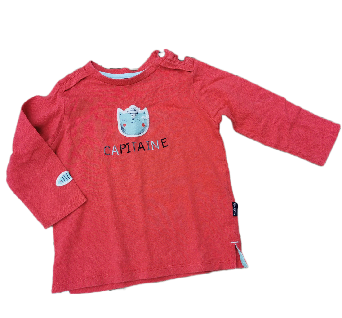 Chandail Tous à la mer 9mois Souris mini