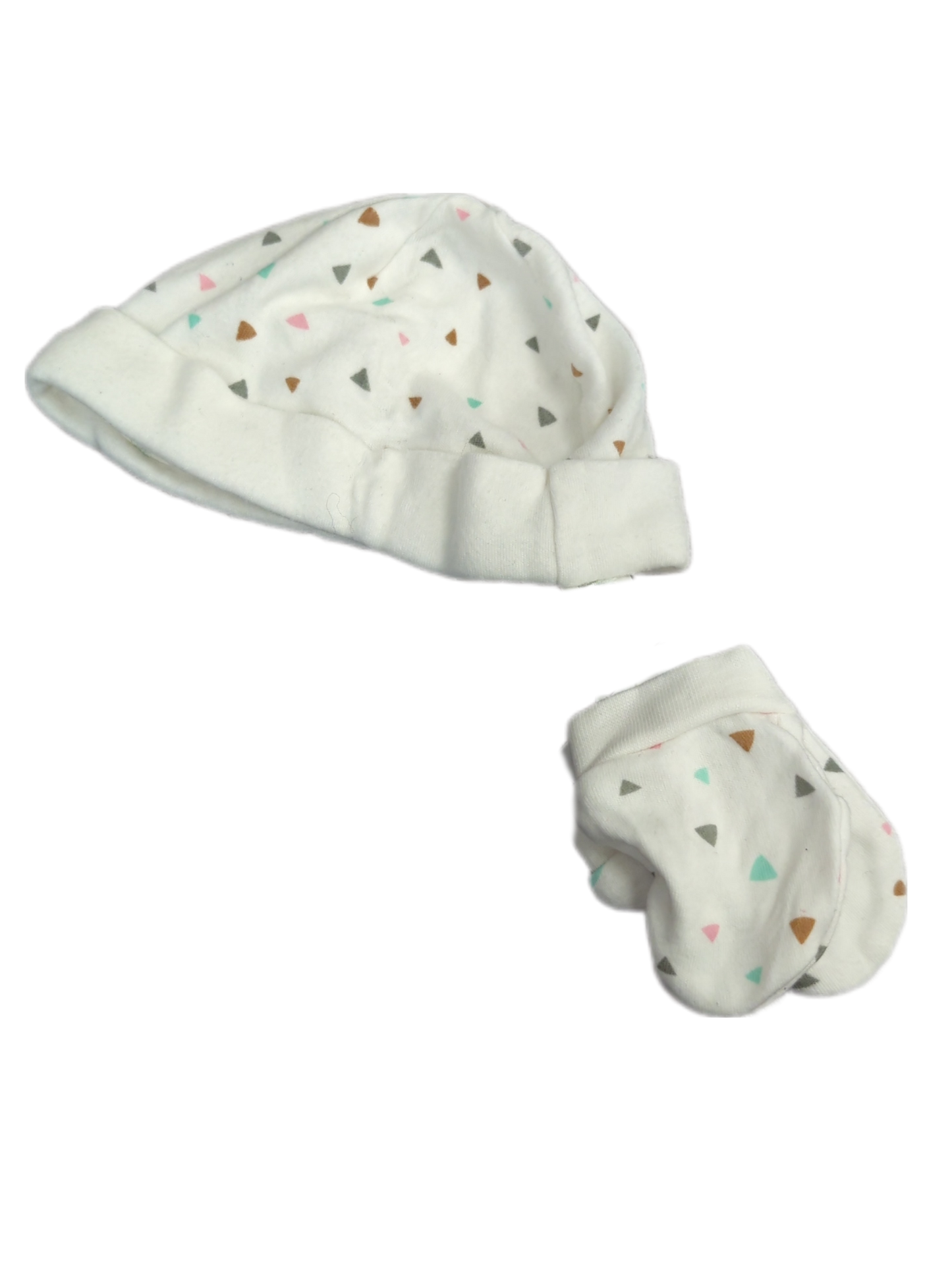 Chapeau et mitaines 3-6mois