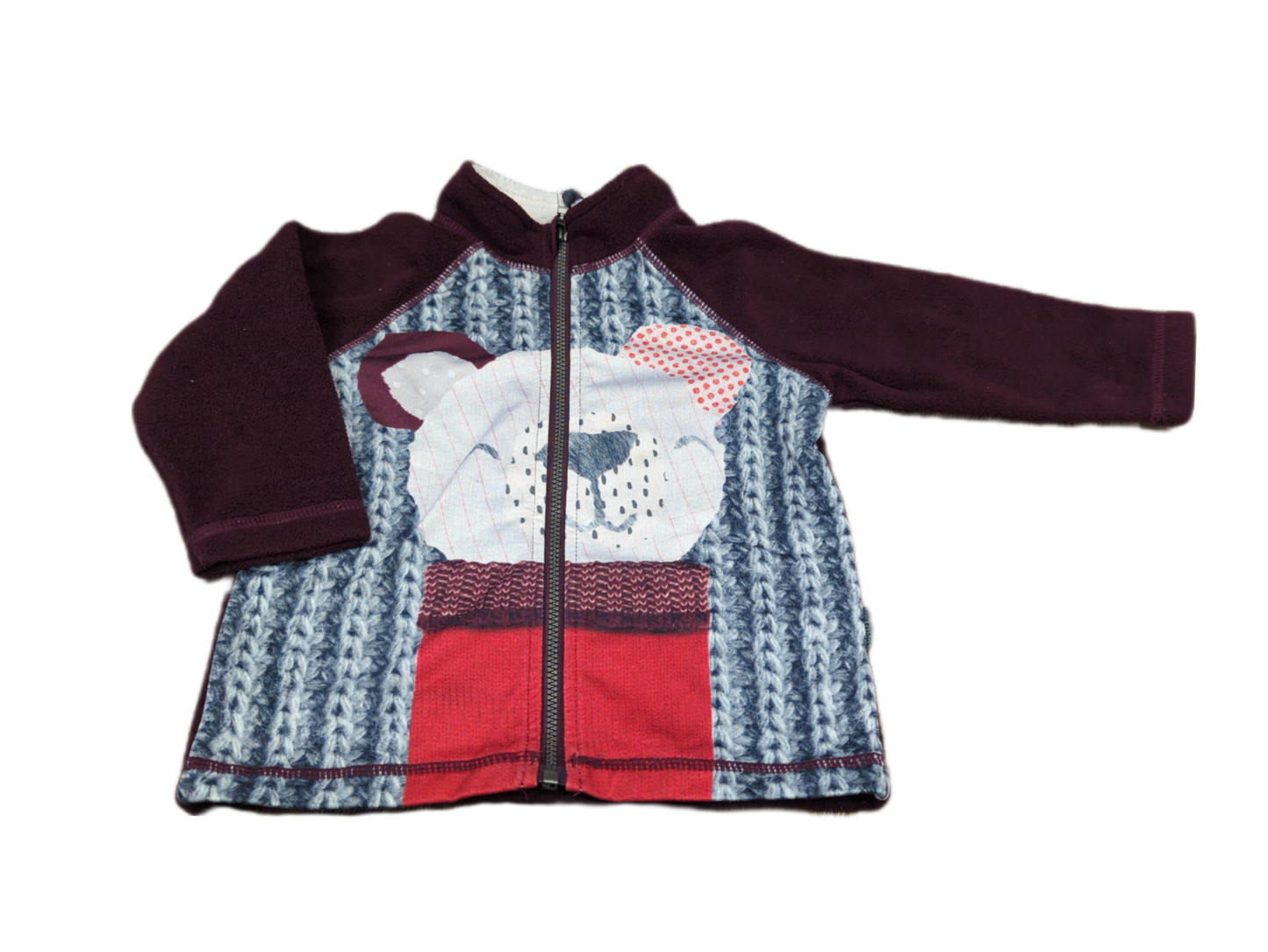 Veste polar 9-12mois Souris mini