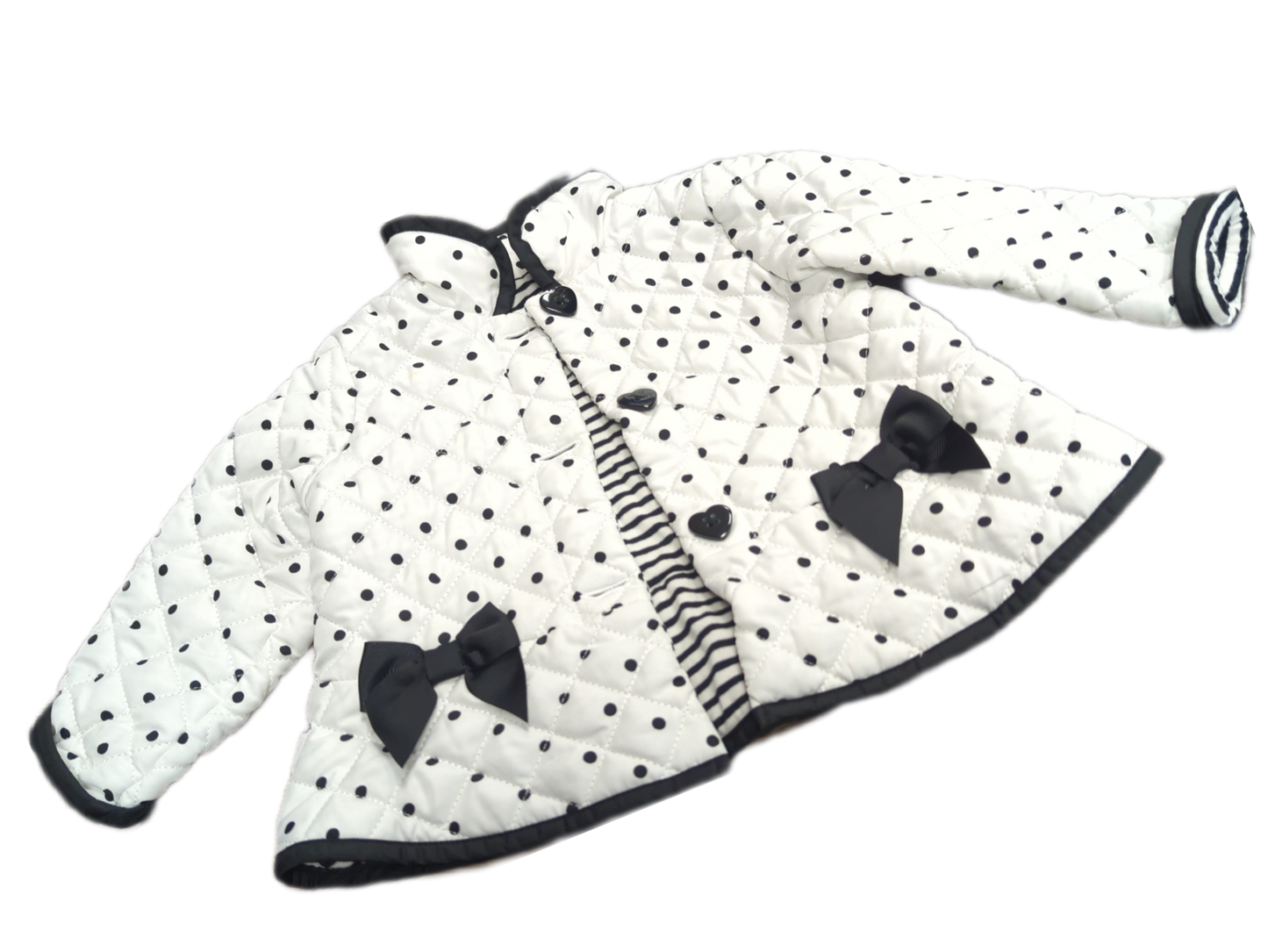 Manteau mi-saison de sortie 18mois Little Me (C:EPC)