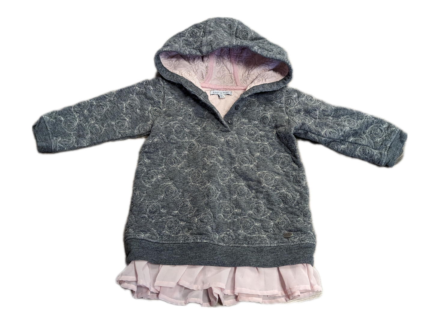 Tunique Jolie Fleur 18mois Souris mini (C:EPC)