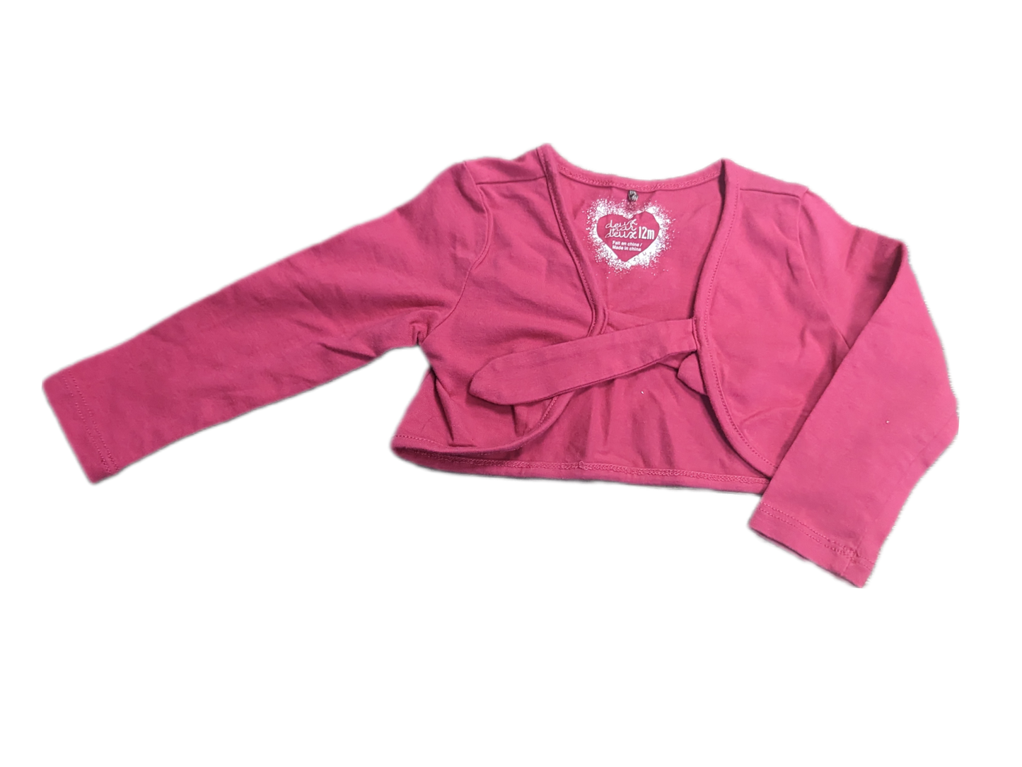 Bolero 12mois Deux par deux