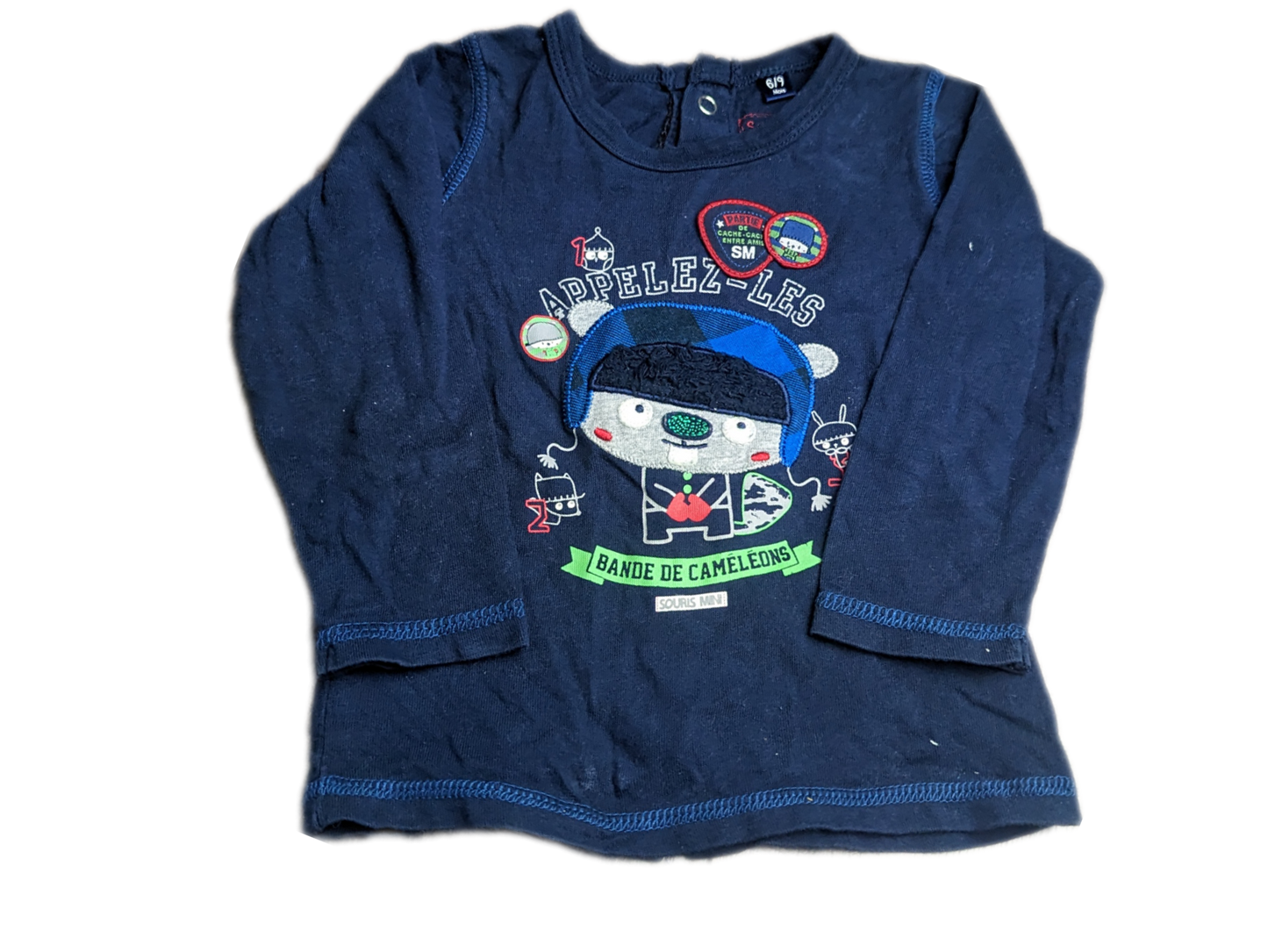 Chandail 6-9mois Souris mini