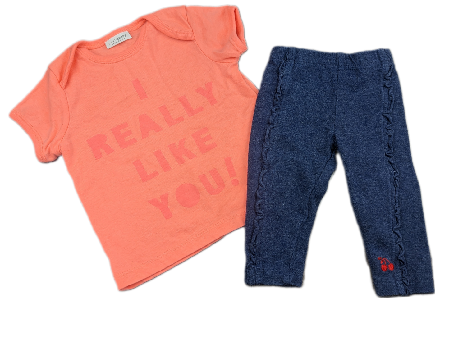 Ensemble 3-6mois Next et Trois Moutons (C:PF)