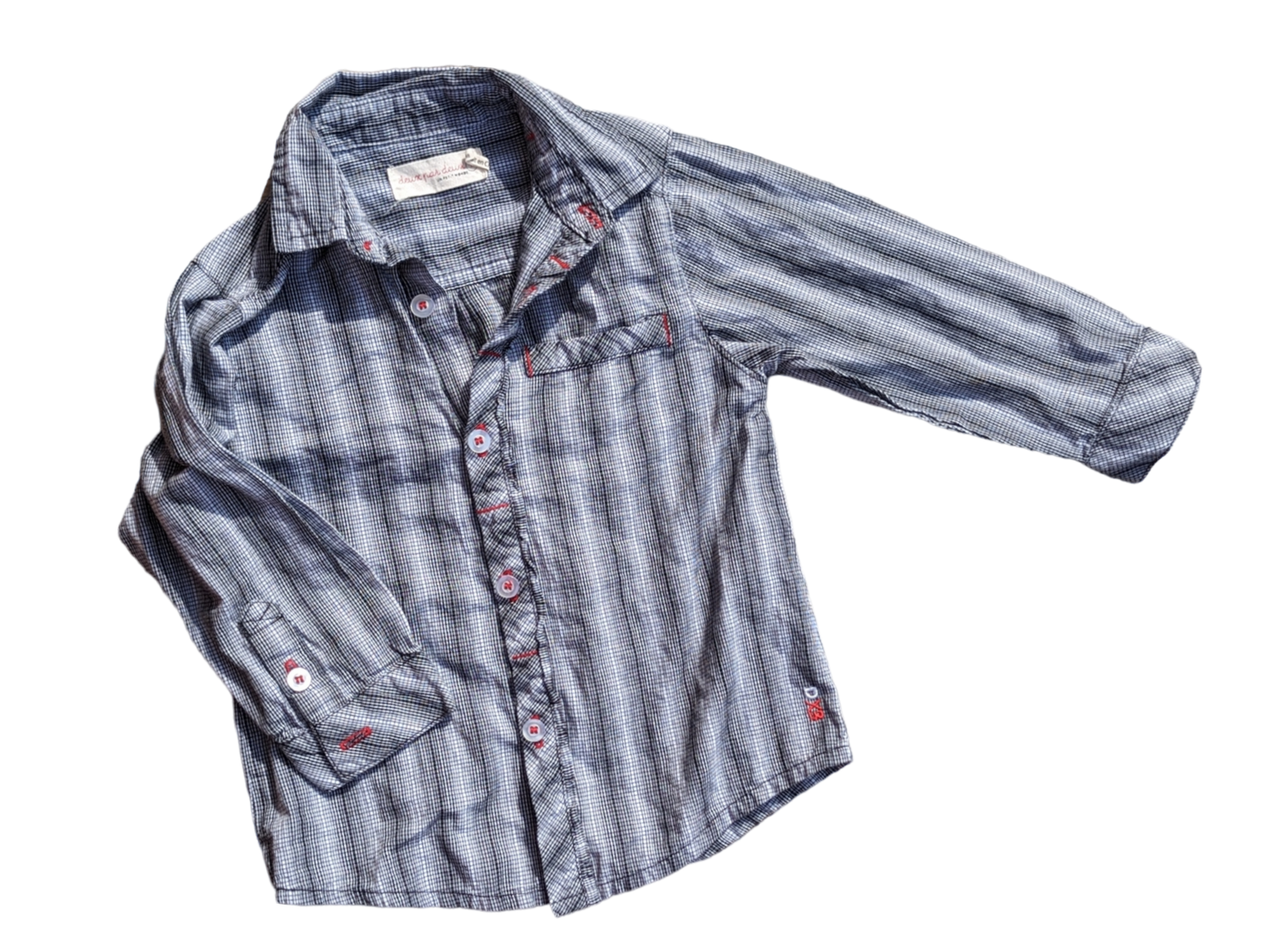 Chemise 2ans deux par deux