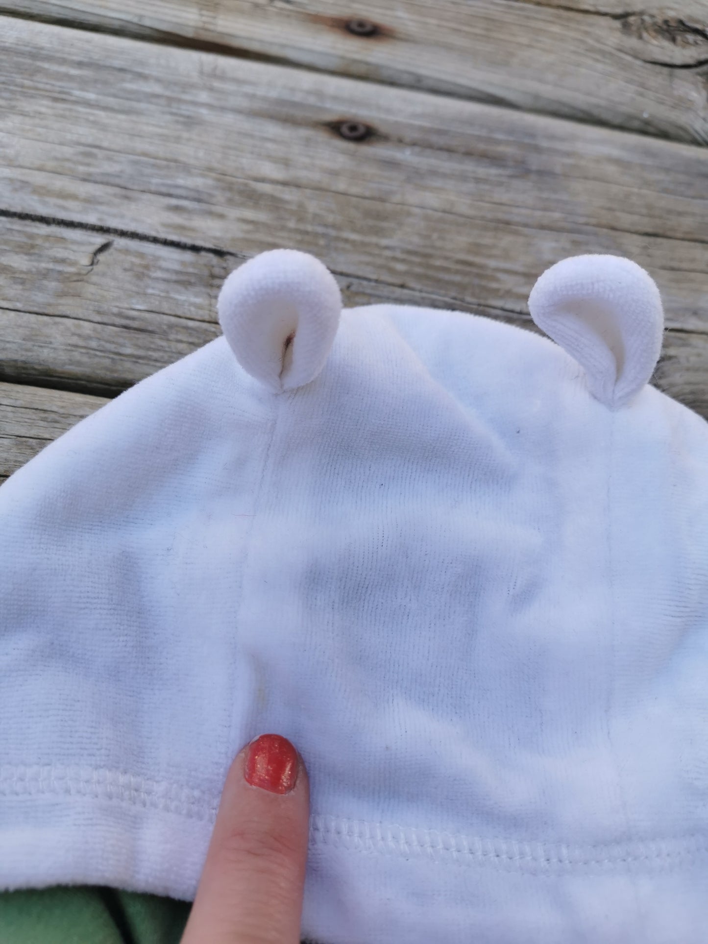 Ensemble velour Noël 12mois Souris mini *