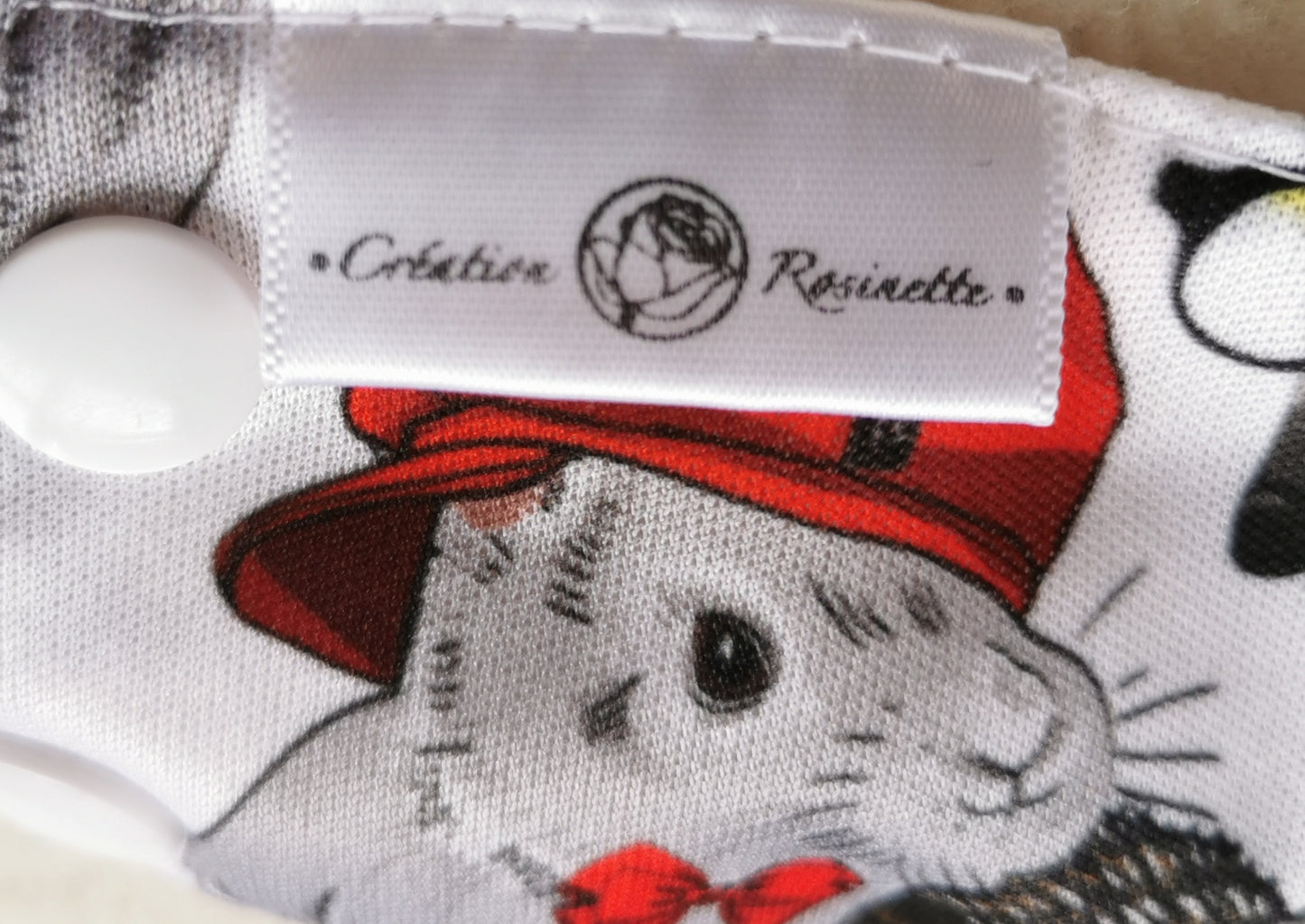 Couche lavable à poche Nouveau-né Créations Rosinette (C:JGT)