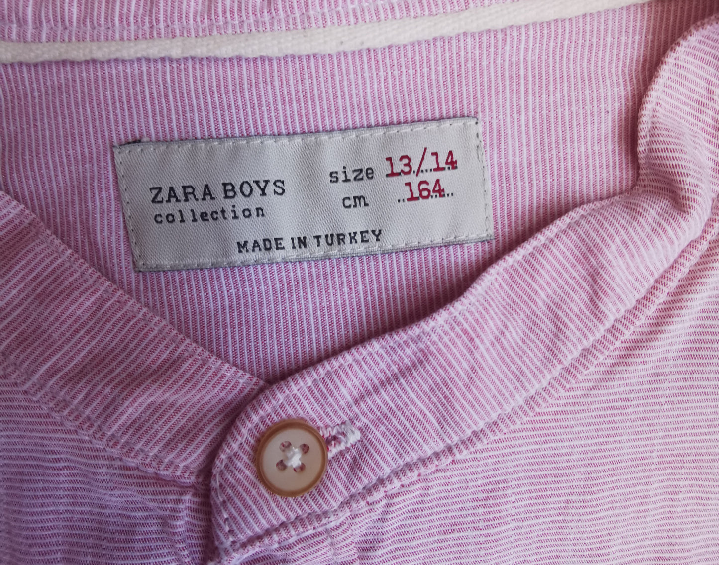 Chemise 13ans - 14ans Zara