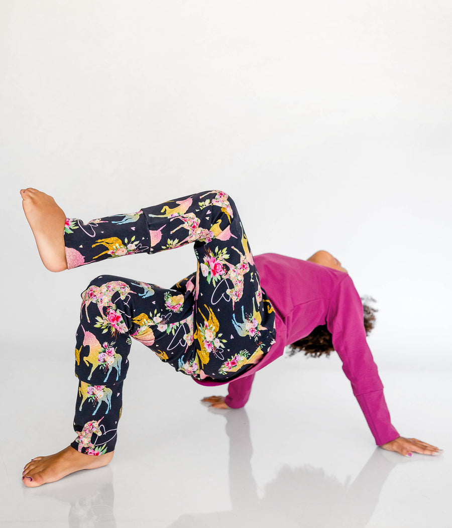 Pantalon évolutif 0-12mois Licorne Étincelante Tiny&moi Neuf