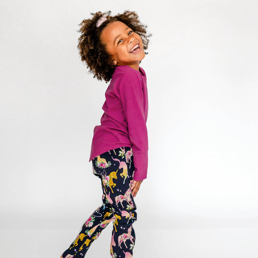 Pantalon évolutif 0-12mois Licorne Étincelante Tiny&moi Neuf