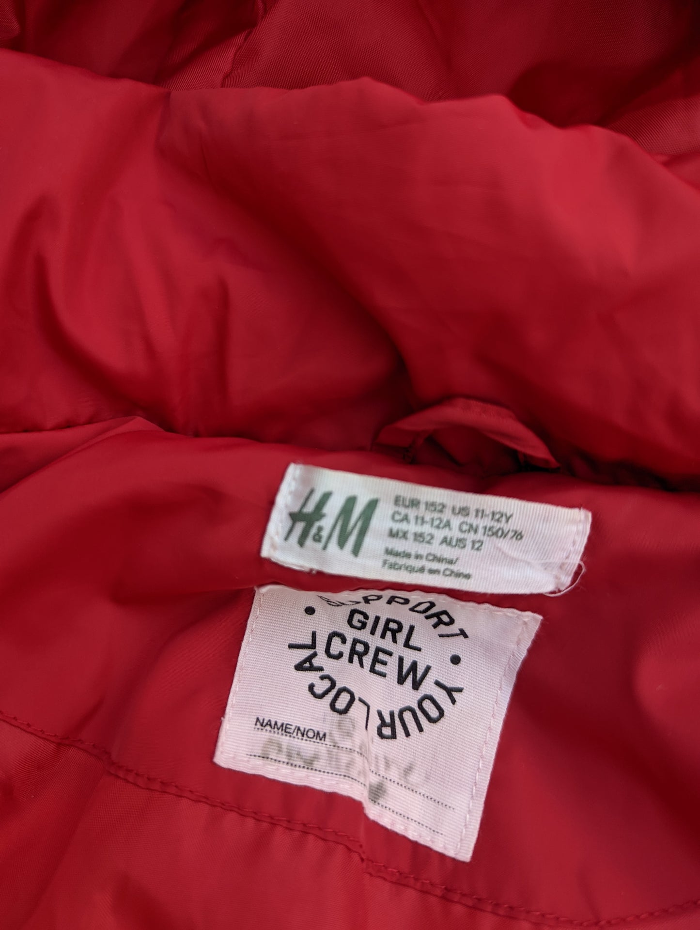 Manteau 11-12ans H&M