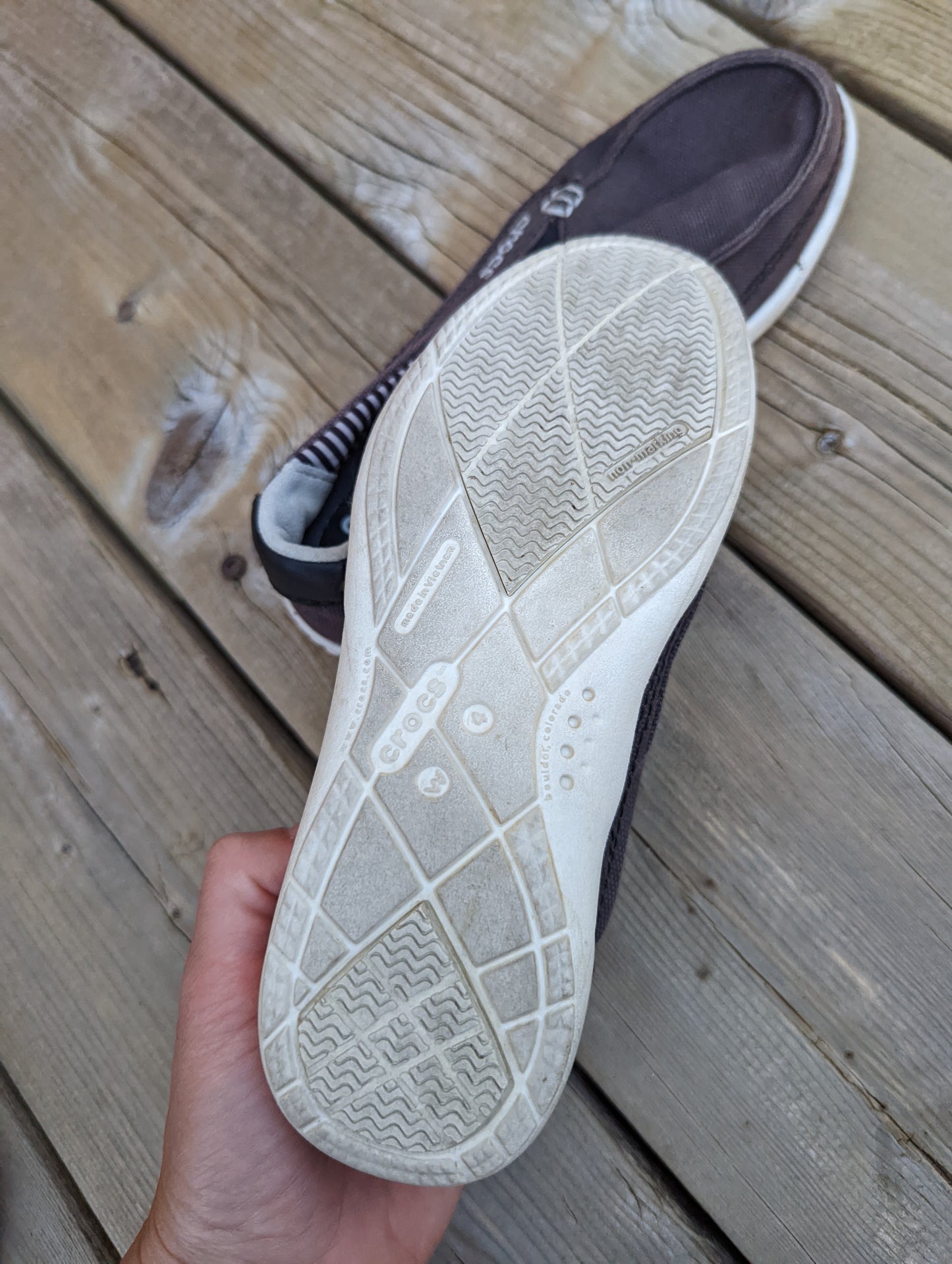 Chaussures gr 3-4 Junior Crocs *