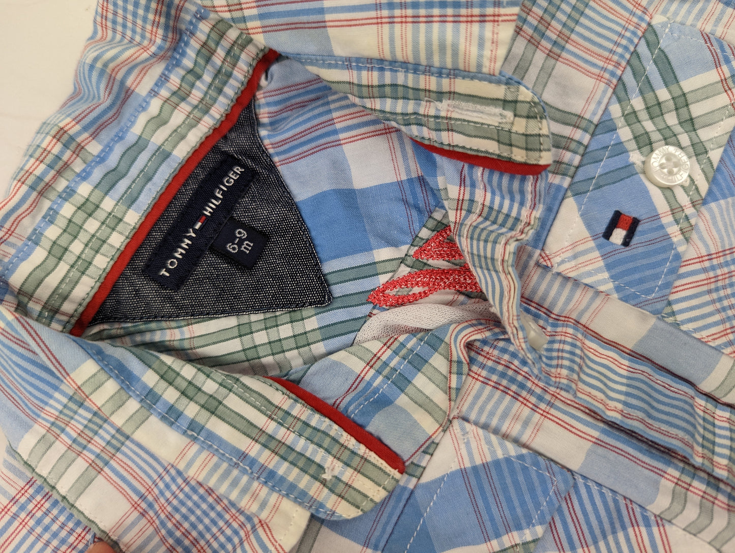 Chemise 6-9mois Tommy Hilfiger * (C:GM)