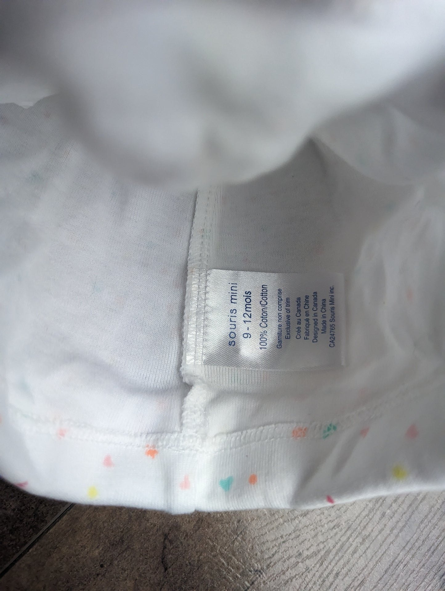 Pyjama et chapeau 9mois Souris mini *