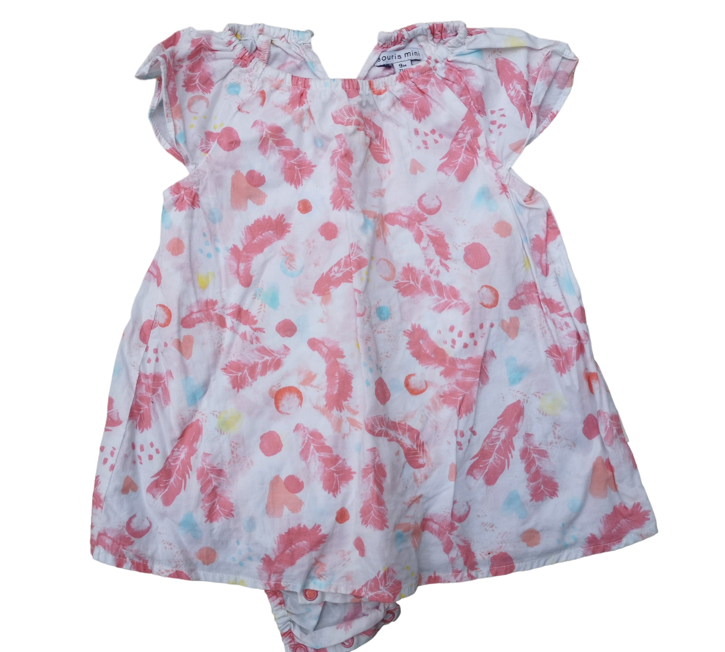 Robe cache-couche Douceurs Estivales 9mois Souris mini *