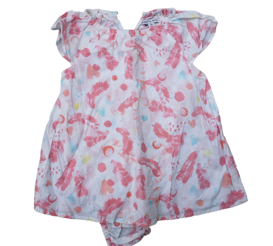 Robe cache-couche Douceurs Estivales 9mois Souris mini *