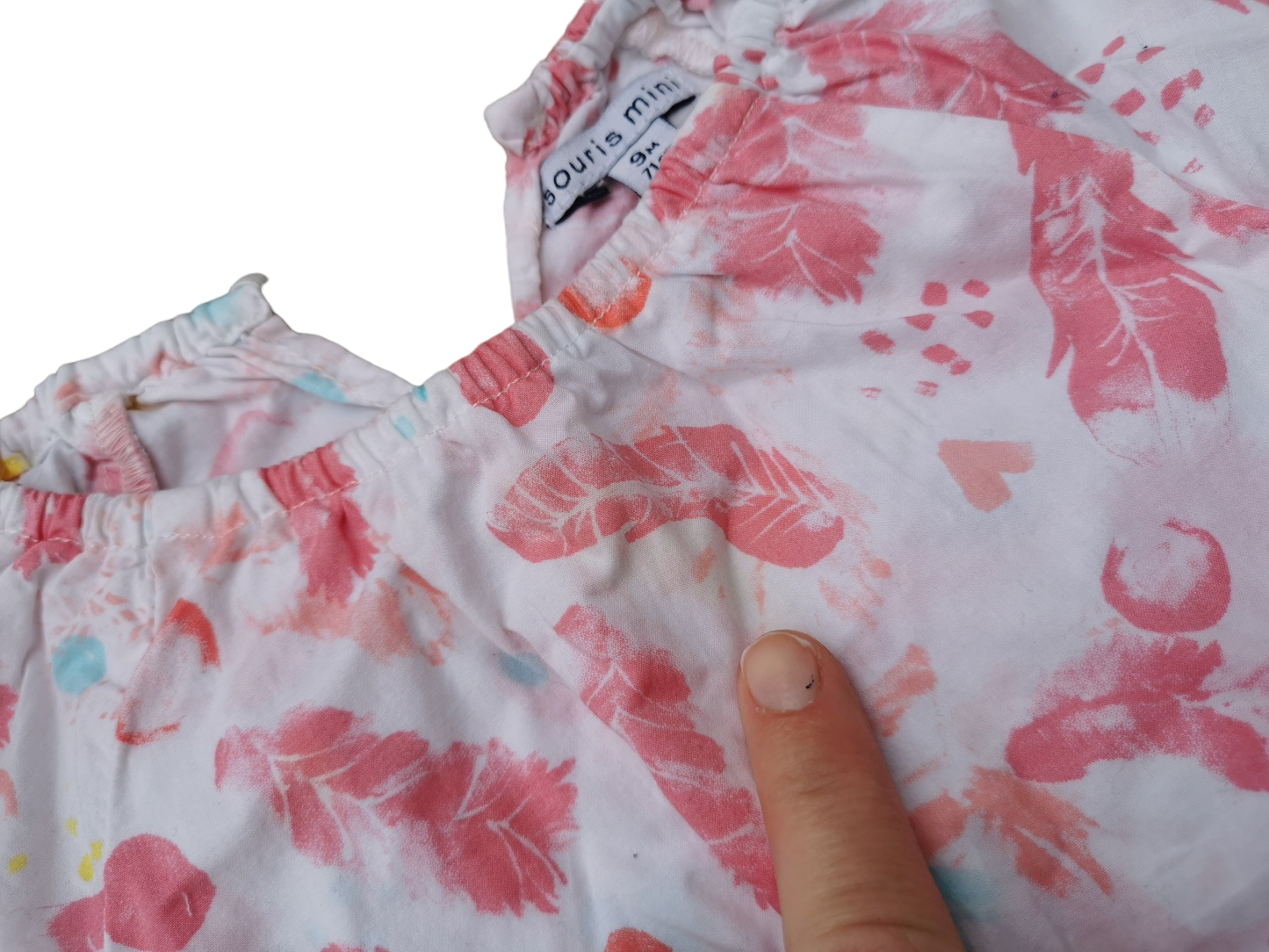 Robe cache-couche Douceurs Estivales 9mois Souris mini *