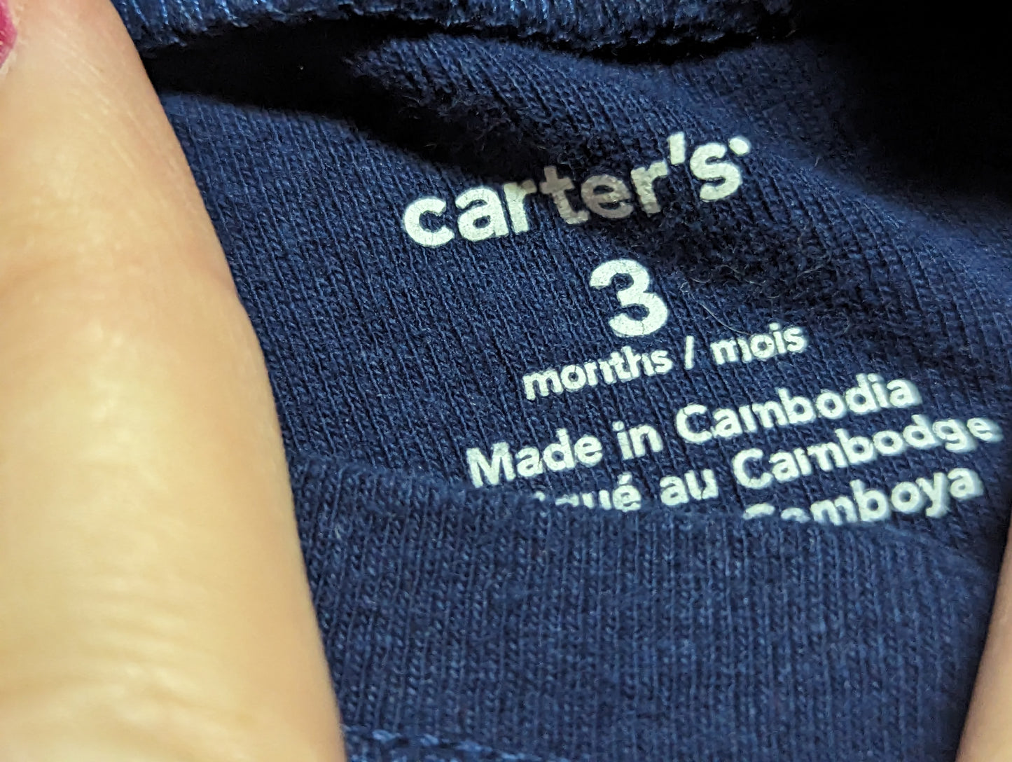 Pyjama 3mois Carters