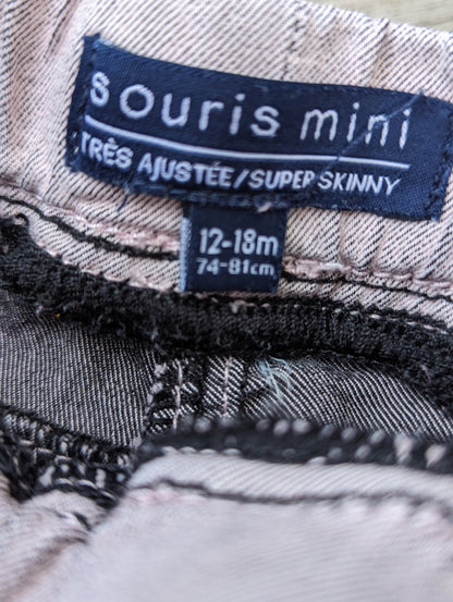 Jeans 12-18mois Souris mini*