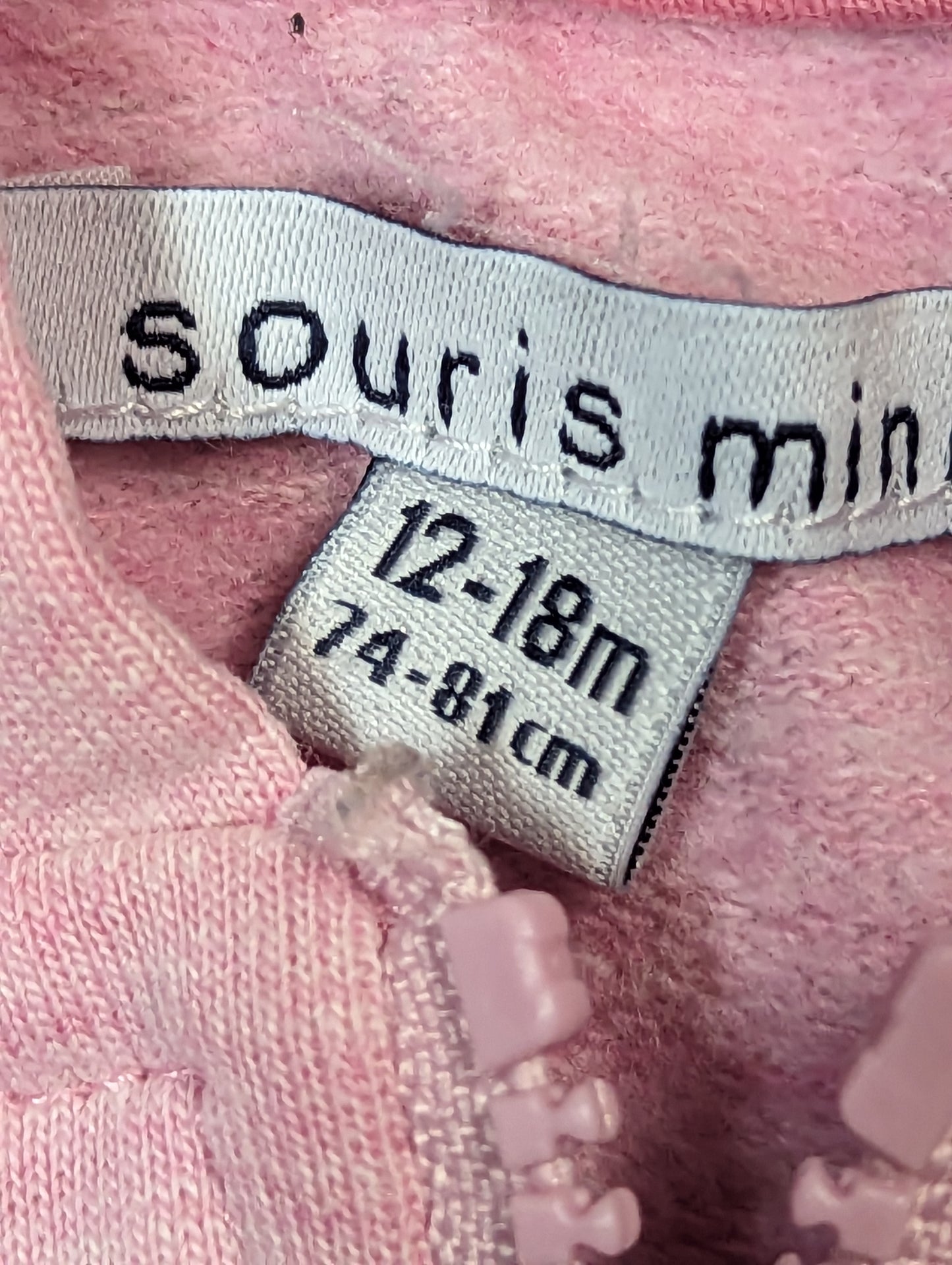 Veste 12-18mois Souris mini*