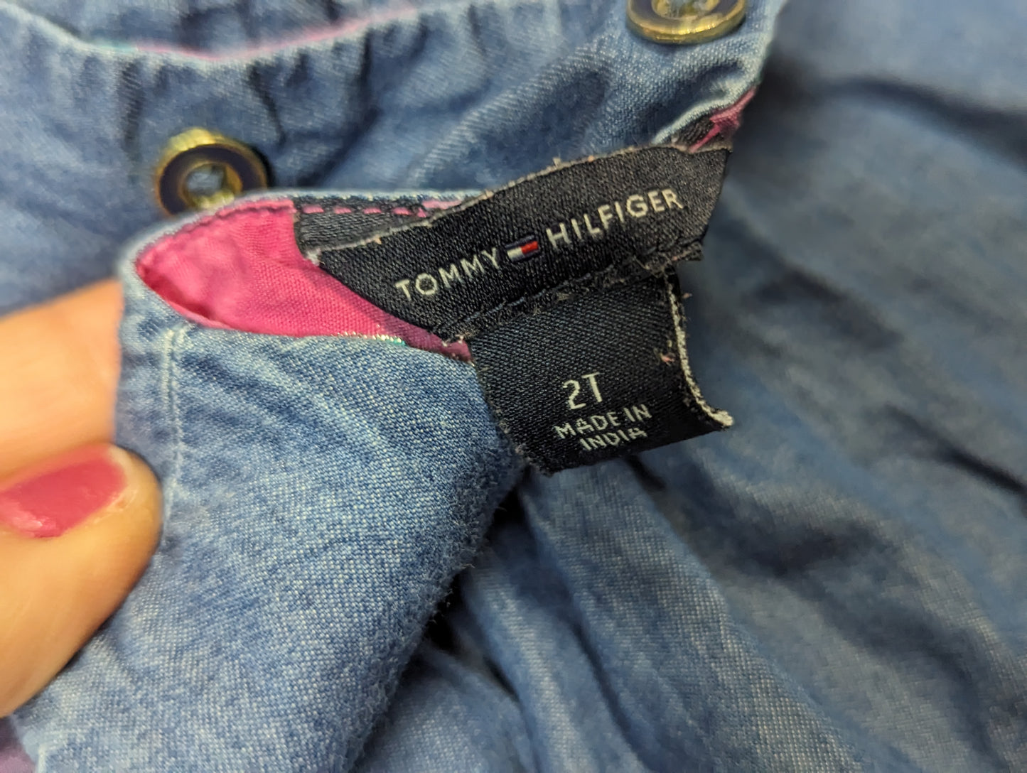 Robe en jeans 2ans Tommy Hilfiger