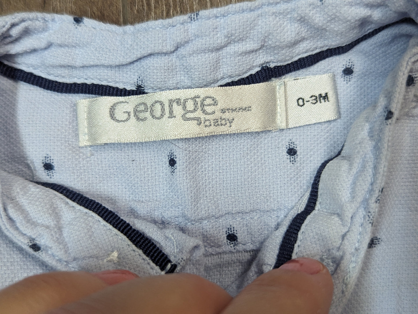 Chemise 0-3mois George