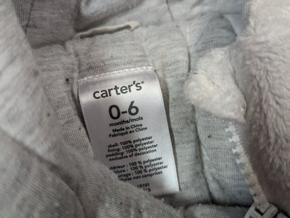 Habit pour poussette ou coquille mi-saison 0-6mois Carters*