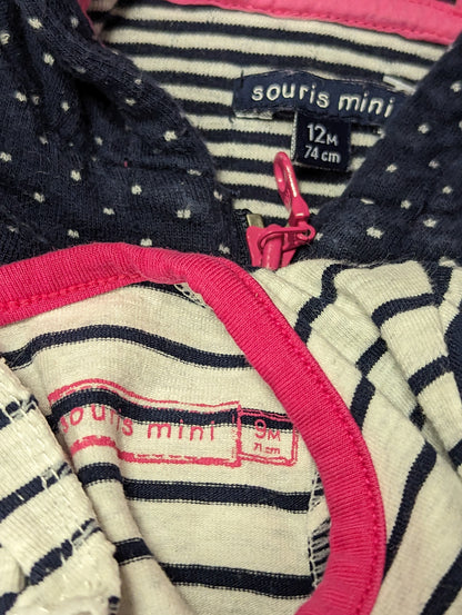 Ensemble 9-12mois Souris mini