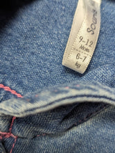 Load image into Gallery viewer, Veste en jeans et bas 9-12mois Souris mini (C:KL)
