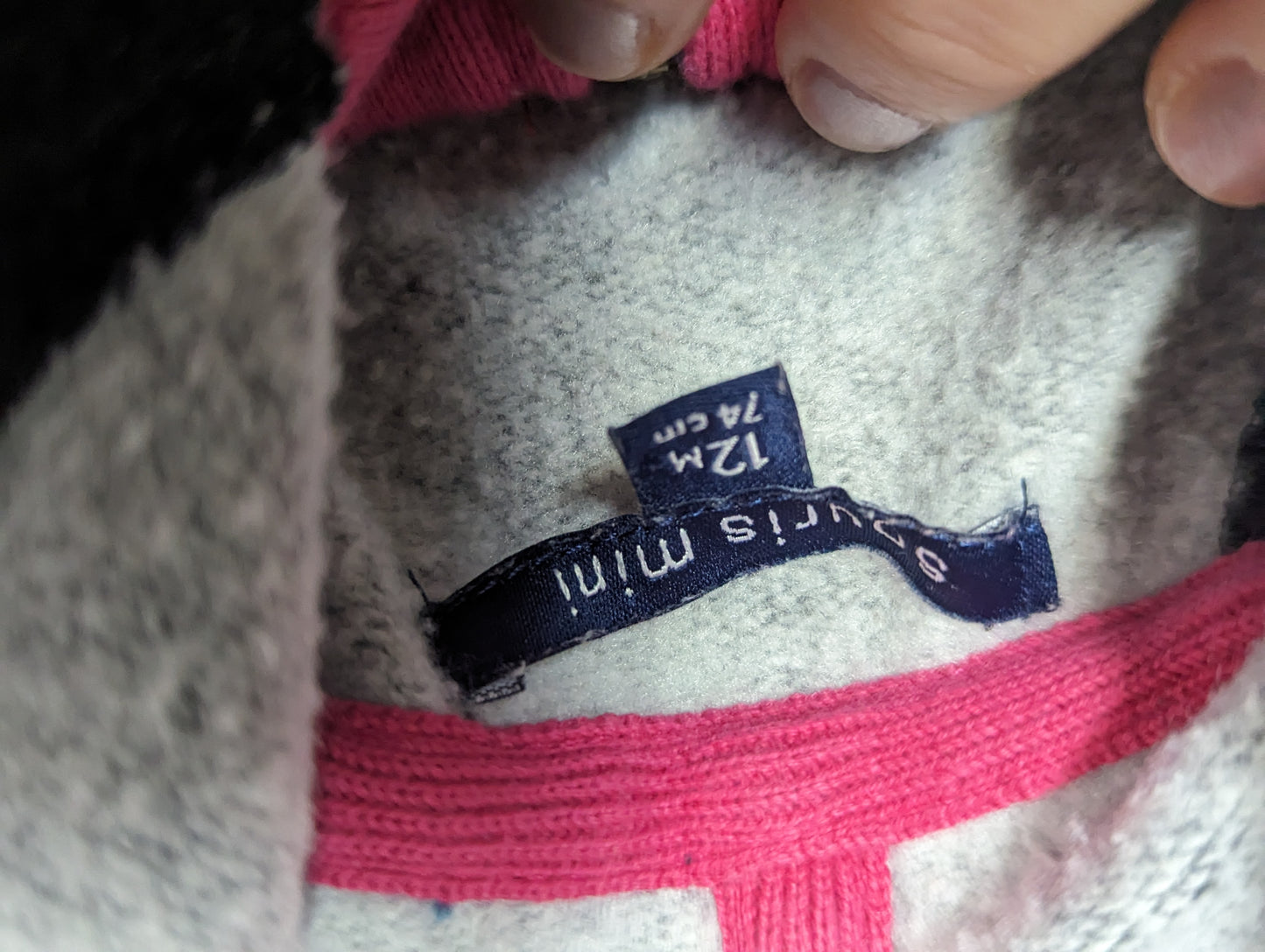 Veste 12mois Souris mini