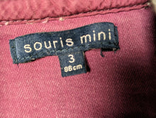 Load image into Gallery viewer, Veste en jeans 3ans Souris mini
