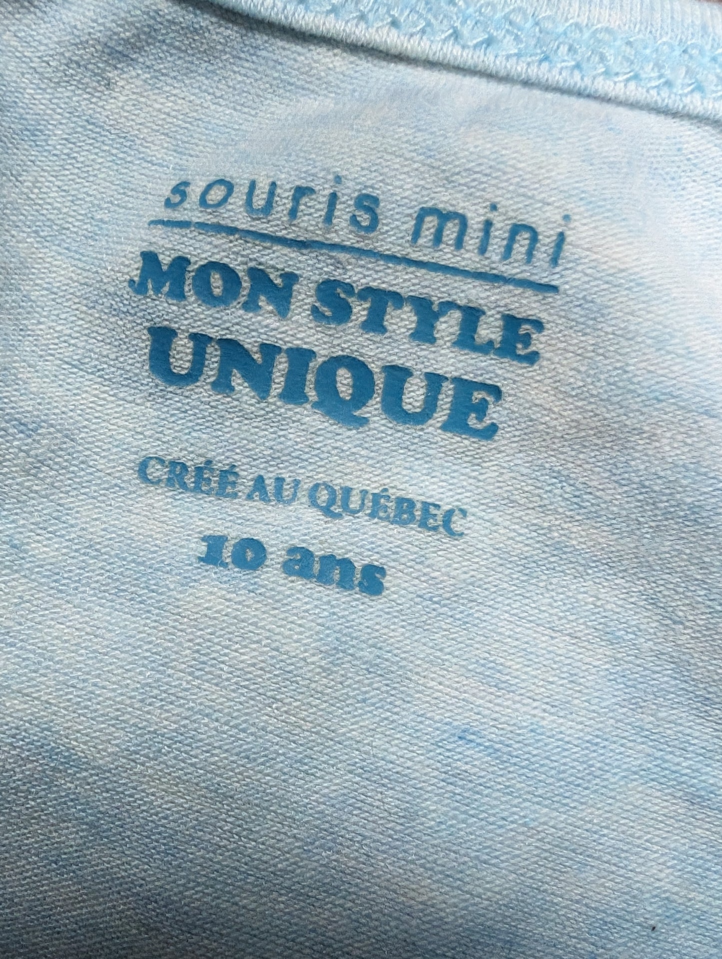 Camisole 10ans Souris mini*