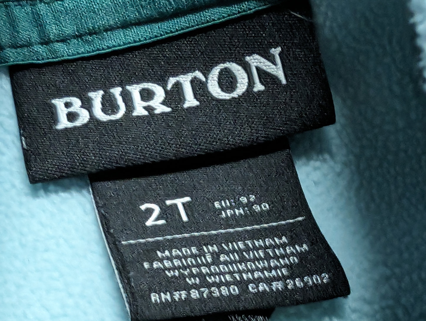 Veste extérieure 2ans Burton*