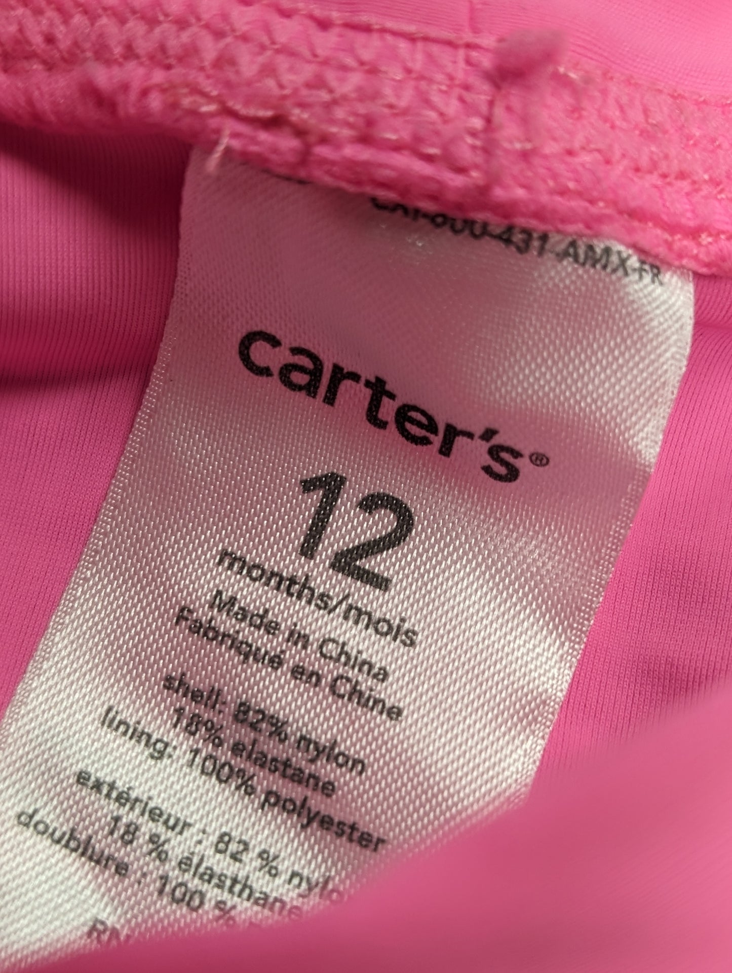 Maillot 12mois Carters