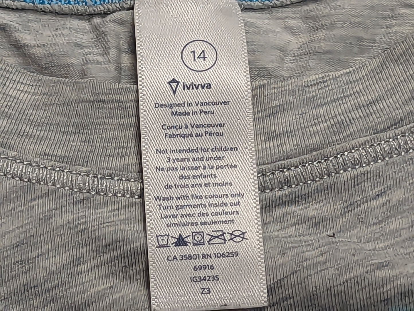 Camisole sport 14ans Ivivva de lululemon