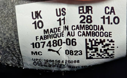 Chaussures de soccer gr 10 Puma Neuf