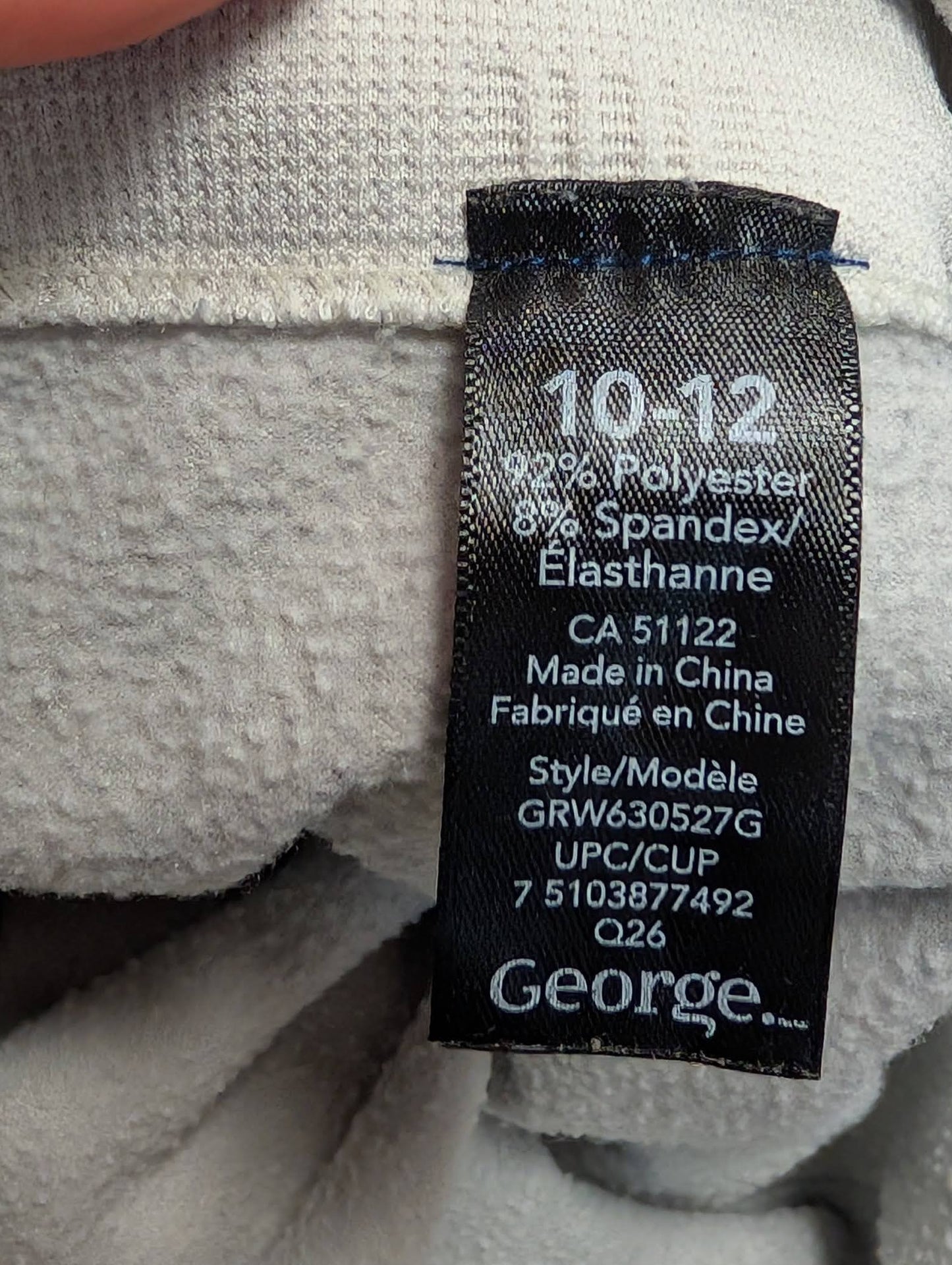 Leggings (2) 10-12ans Athletic Works*