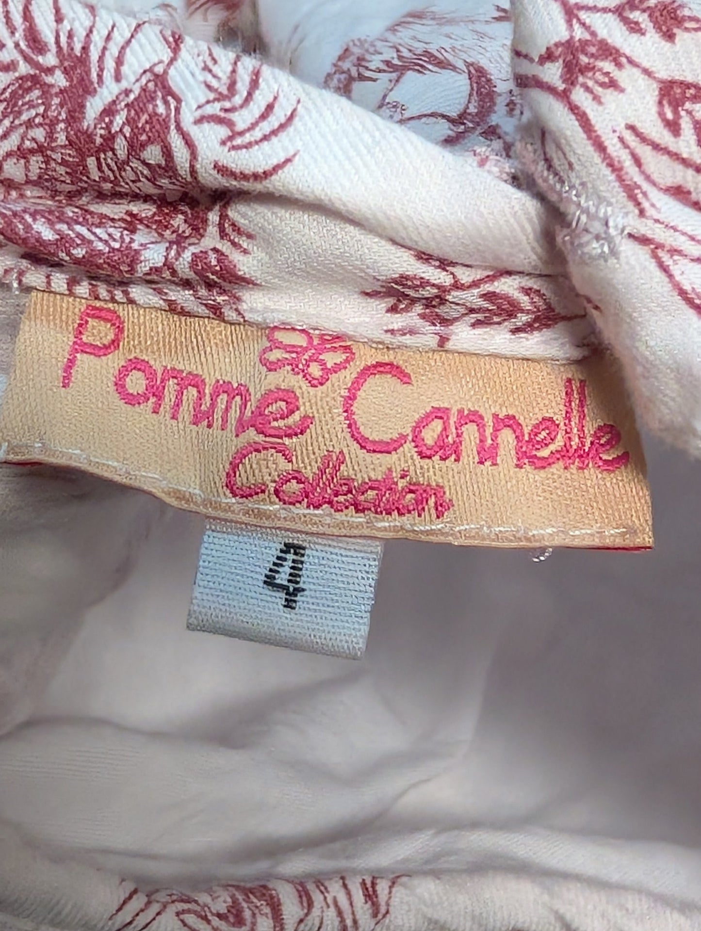 Robe 4ans Pomme Cannelle