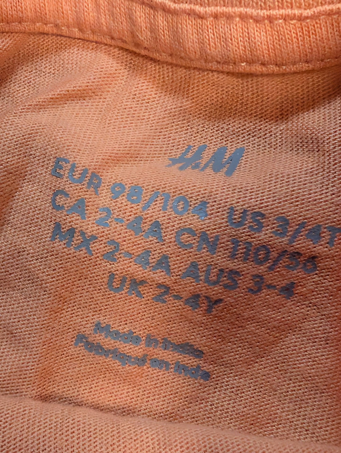 Chandail 2-4ans H&M Spiderman