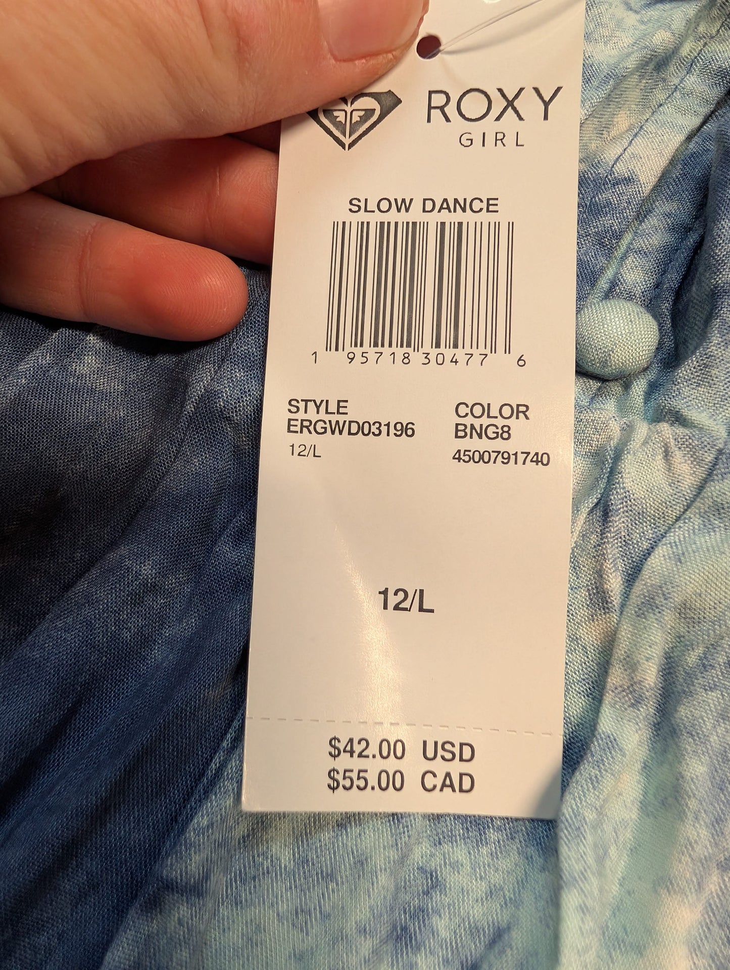 Robe 12ans Roxy Neuf