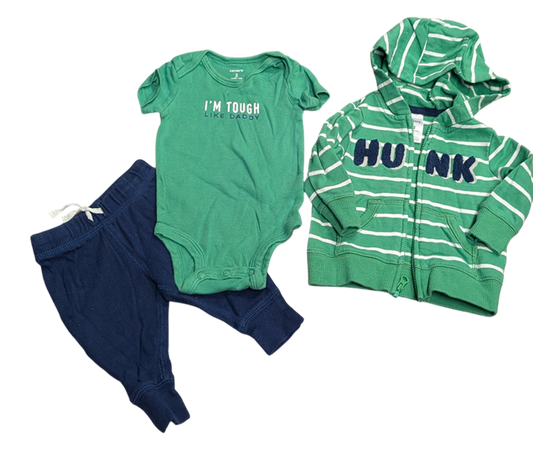 Ensemble 3mois Carters