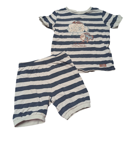 Pyjama 7ans Souris Mini*