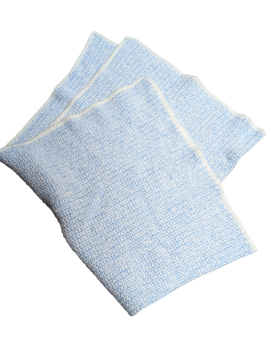 Couverture 30" X 30" Tricoté