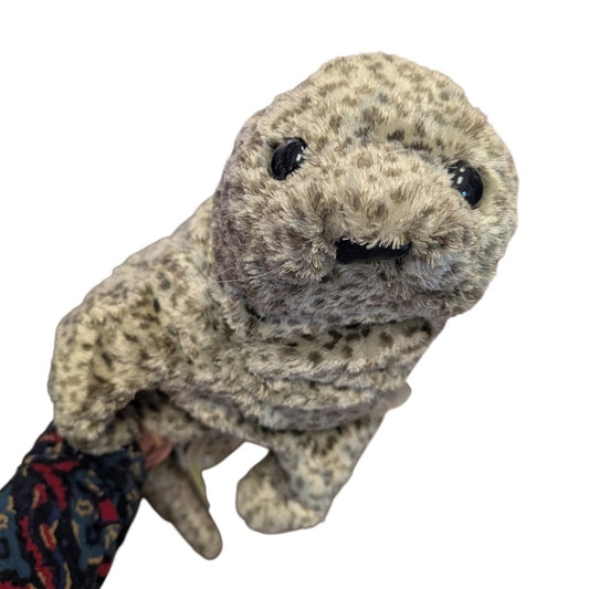 *Nouveautés* Peluche Marionette Phoque