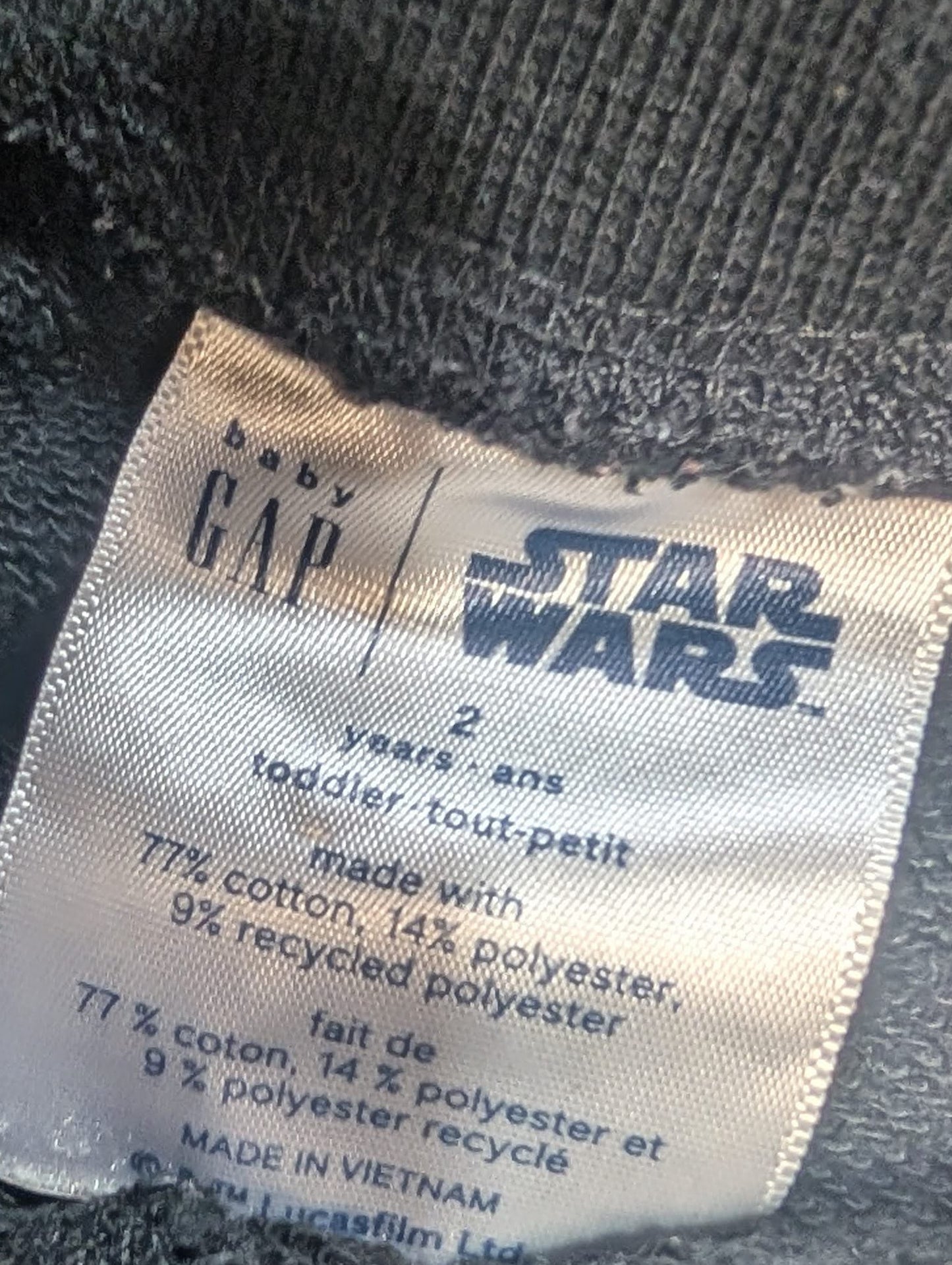 Pantalon 2ans StarWars GAP